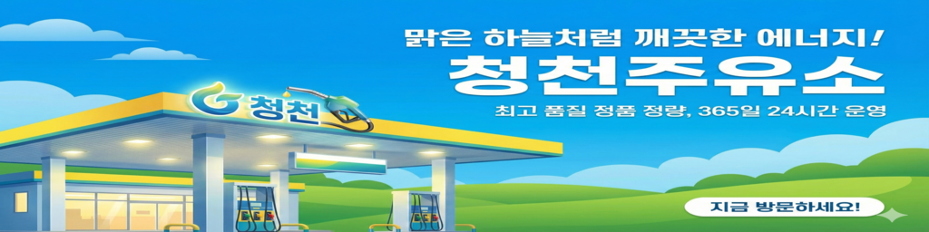 청천주유소